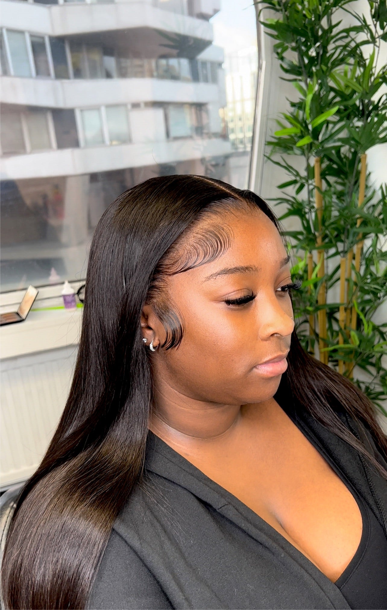 Straight Ready Made Frontal Wig